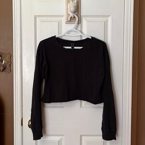 Forever 21 Long Sleeve Crop Top